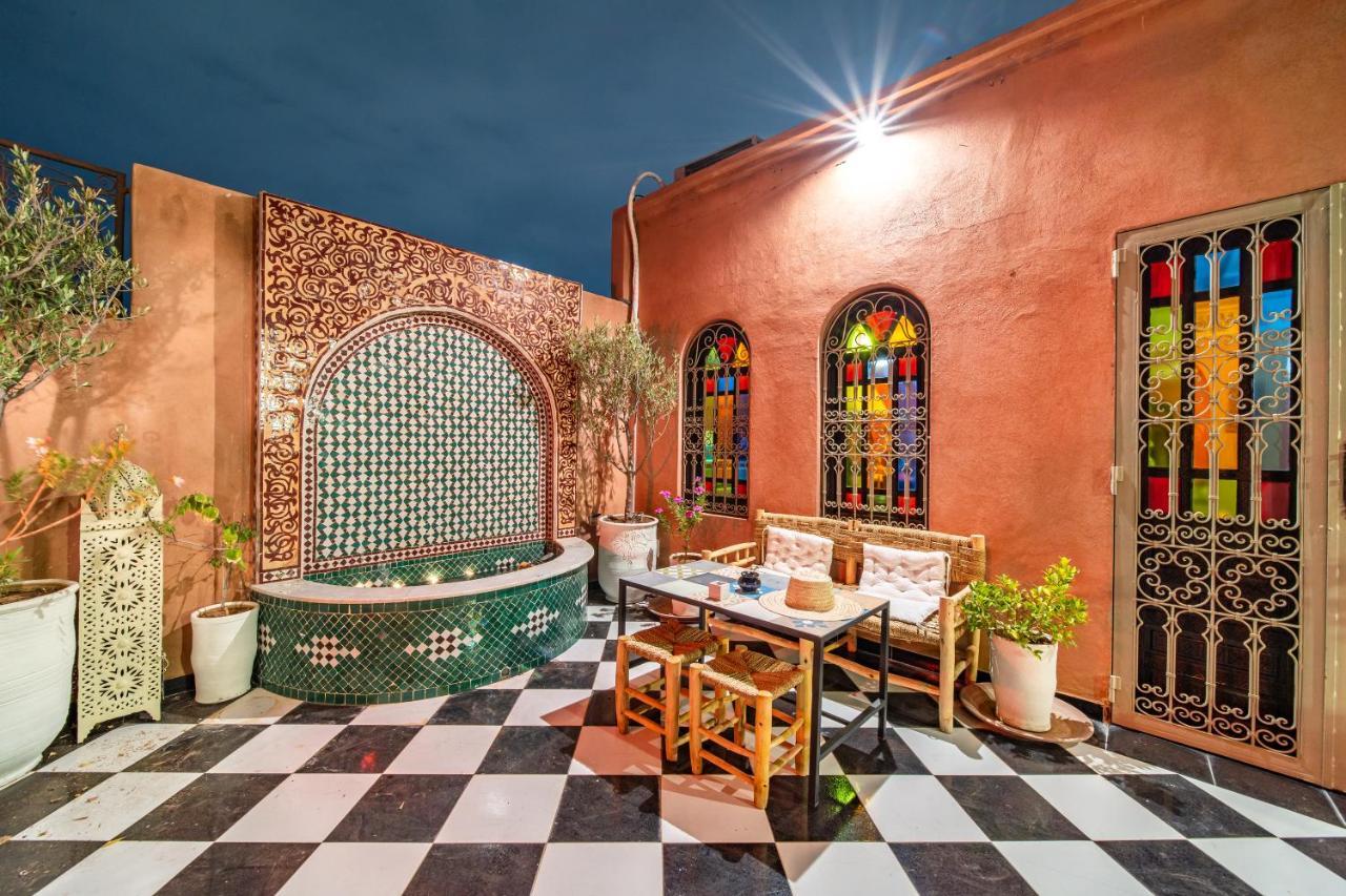 Riad Appart Arwa Marrakesh Bagian luar foto